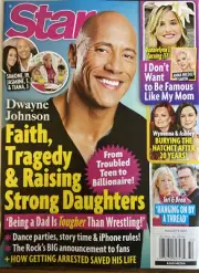 Star magazine August 9 2021 Dwayne The Rock Johnson Ashley & Wynonna Tori & Dean