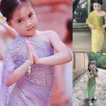 傣族舞蹈服 民族風套裝 兒童傣族服裝 旅遊 拍照 寫真