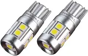 VALENTI VALENTI Jewel LED Bulb ML Series T10 High Lumen Position Lamp White 6500 12V Pack of 2