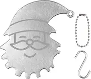 Barbecue Cleaning Scraper | Stainless Steel Griddle Tools Bristle-Proof | Cute Bearded Old Man Barbecue Griddle Scrubber Gadgets