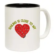 Sailing Sailing Is Close To My Heart Mug Cup