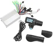 Vuzmode Brushless Motor Controller, Electric Bike Scooter Brushless Motor Controller 36V 48V 350W with 805 LCD Display Throttle Pants Men E-Scooter Brushless Controller