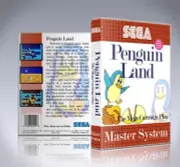 Sega Master System Case - NO GAME - Penguin Land