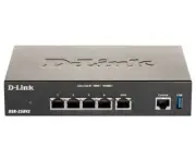 D-Link DSR-250V2 wireless router Gigabit Ethernet Black