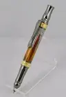 NOUVEAU SCEPTRE BALLPOINT ACRYLIC FEATHER PEN WITH EXOTIC & STUNNING COLORS #203