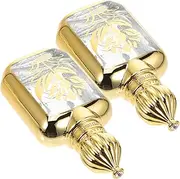 BESTYASH 2Pcs Roll Essential Oil Roller Bottles High End Perfume and Aromatherapy Containers Leak Design Convenient Roll Application for House present Ideas