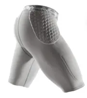 McDavid 733 Hex Girdle Shorts with 2 Pockets - Gray Medium