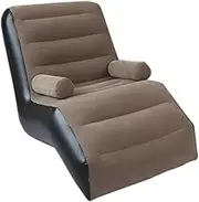 Blow Up Couch - Inflatable Sofa | Lazy Sofa Folds Compactly | S-Shaped Lazy Couch | Portable Camping Sofa and Chair | Soft Couch for Sleeping | Gamiing Leisure Lounger for Home Festivals and Garden