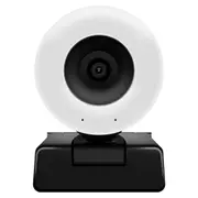 GUCEE HD88-2KAF Webcam, 28 LED Auto Focus HD 1080P 10x Digital Zoom for PC Streaming Conference - Black, EU Plug