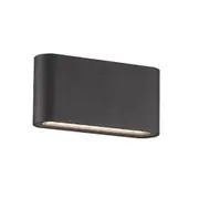 3A Lighting 10W LED Tri-Colour Ultra Slim Outdoor Up Down Wall Light