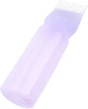 NIYANGLE Root Comb Applicator Bottle for Hair Dyeing Graduated Scale for Precise Control Versatile Hair Care Tool for Coloring Dry Cleaning and Treatments Sturdy and User-friendly Design