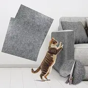 Lyvixora Cat Scratch Furniture Protector Mat, Self-Adhesive Couch Protector, Anti Scratch Post Carpet