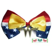 Puppy Bows ~ Wonderful woman bow tie dog collar slide accessory (DC31)