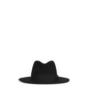 fedora hat in felt 57,58,59 black