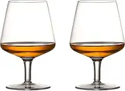 LamChyar Brandy Snifter Glasses Set of 2, Handcrafted Brandy/Cognac Snifter Glasses, Crystal Glasses for Whiskey Brandy Cocktail, 15 Oz