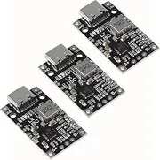 DIANN 3pcs Type-C USB 2/3S BMS 15W 8.4V 12.6V 1.5A Boost Power Supply Module Support Fast Charge with Indicator Lithium Battery Charging (3S)