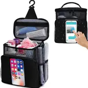 Shower Caddy Bag Portable Hanging Shower Tote Bags with Hook for Travel