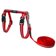 Rogz Alleycat Cat Harness & Lead Set Red
