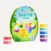Fat Brain Toys - Hey Clay: Easter Studio -14 Can Modeling Air-Dry Clay