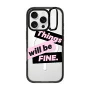 iPhone 16 Pro Impact Ring Stand Case MagSafe Compatible Things will be fine
