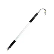 Stainless Steel Pressure Washer Gutter Cleaner Aluminium Alloy Water Fed Pole for Gutter Cleaning 180 Rotatable Nozzle Max 1.75m With Curved End