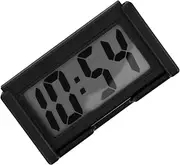 ULTECHNOVO Car Digital Clock Auto Clock Numbers Magnetic Digital Clock Dashboard Decorative Clock Travel Alarm Clock Digital Alarm Clock Car Clock Modern Digital Clock Cars Black Plastic