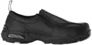Nautilus Safety Footwear N1630 9.5 WIDE(EE) Men's Loafer Black Leather Steel Toe