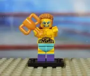 Series 15 Wrestling Champion Lego Minifigure