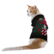 Whisker City My Ugly X-Mas Cat Sweater Lightweight Comfortable Pullover Style