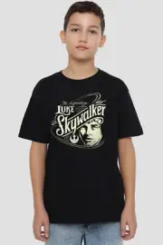 Star Wars Skywalker War Hero Kids T-Shirt Black