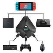 Keyboard And Mouse Converter Adapter For Xbox One / 360 PS4 Switch PS3 Gaming AU