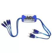 Universal Noise Sound 4 Channel RCA Ground Isolator Noise Filter