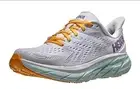 HOKA One One Women's Clifton 8 Running Shoes, Blanc De Blanc White, Size 8.5
