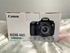 Canon EOS 60D EF-S18-135mm f/3.5-5.6 IS USM Lens Kit Brand New In Box