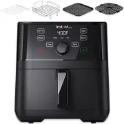 5.7QT Air Fryer With Accessories, Custom Smart Cooking Programs, 4-in-1 Function
