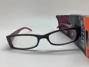 FG74 Foster Grant Reading Glasses Women Readers Magenta 1.75 Magnolia NEW