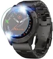 [BKUANE] 3pcs Ultra Clear Tempered Glass Premium Screen For Garmin Fenix 6X 6S 6 Pro 5 5S Protector Films Fenix 6X Pro Solar SmartWatches