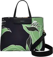 [RADLEY] London Southwell Gardens Floral Medium Satchel (Black), Black