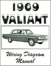1969 69 PLYMOUTH VALIANT WIRING DIAGRAM MANUAL