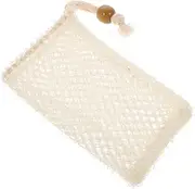 AUTSUPPL Soap Storage Pouch Exfoliating Soap Saver Bag Durable Foaming Pocket for for Travel for Rough Skin Care Random Colors