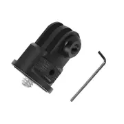 Tripod Mount Adapter Converter 360 Swivel Disc Reinforced 1/4" Screw For GoPro