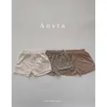 韓國童裝AOSTA棉麻短褲
