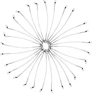 Fishing Leaders Bite Stainless Wire 50pcs Saltwater Fishing Line Sturdy Wire Tackle Lightweight Nylon Essential Gear for Anglers