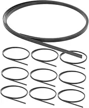 CATIEBYE Stylish Guitar Edging Strips Black Guitar Binding Strip 20pcs Purfling