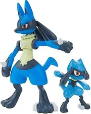 Bandai Hobby Kit Pokemon Model Kit Riolu & Lucario