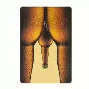 Beer Pong Schlong Tin Sign (Bud Jack Bullet Booze Rum Gin Vodka Rye Whiskey) T42