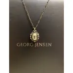 GEORG JENSEN喬治傑生1995首刻年度銀石項鍊