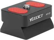 Video Camera DSLR Metal Adapter Mount with 1/4" Mounting Screw for Optical Telescope Finderscope Finder Scope Dovetail Base Shoe Bracket Sky Astrophotography