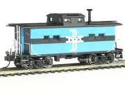 Bachmann ~ HO Scale ~ Boston & Maine #C-120 – NE Steel Caboose ~ 16818