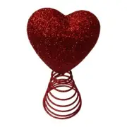 Valentine Heart Tree Topper Unique for Engagement Anniversary Ballroom